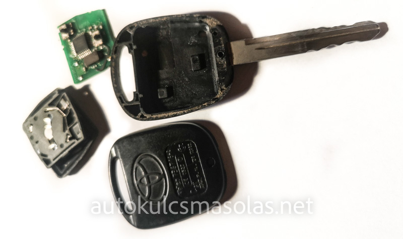 Toyota kulcs másolás